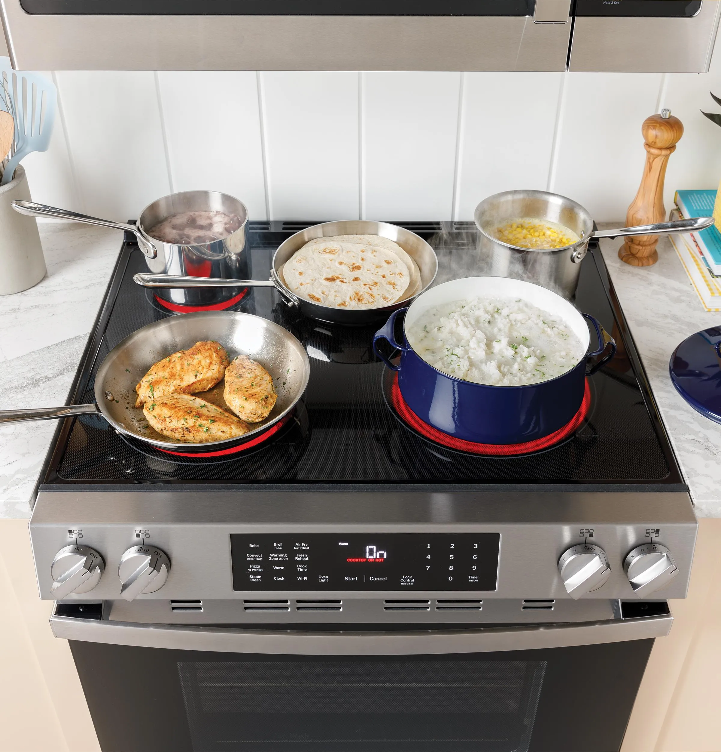 Ge Appliances GRS500PVSS Ge? 30" Slide-In Electric Range