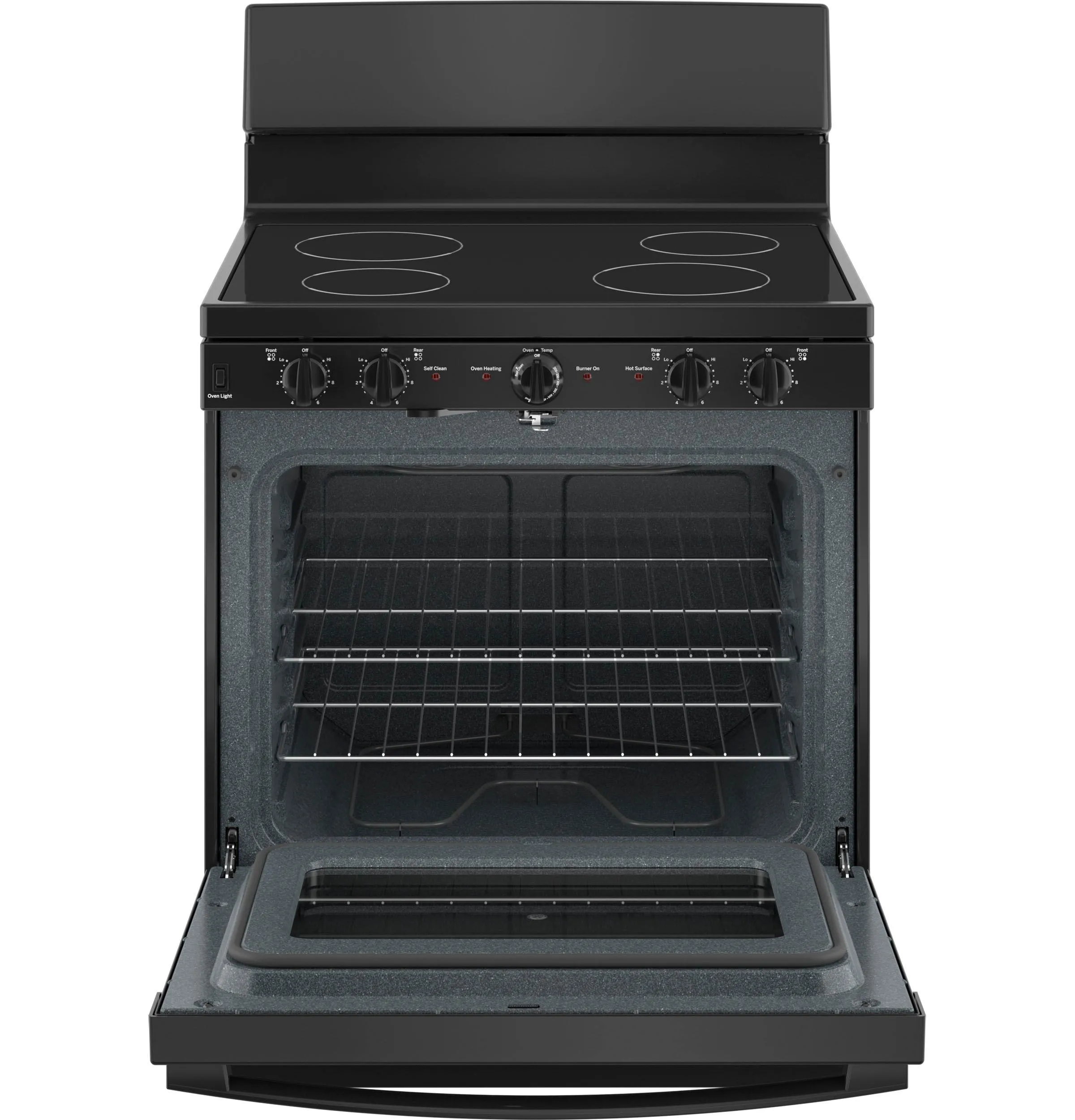 Ge Appliances JB480DYBB Ge? Energy Star? 30" Free-Standing Electric Radiant Smooth Cooktop Range