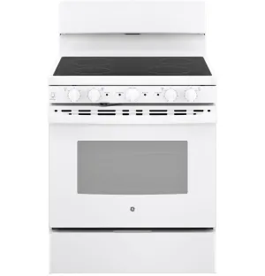 Ge Appliances JB480DYWW Ge? Energy Star? 30" Free-Standing Electric Radiant Smooth Cooktop Range