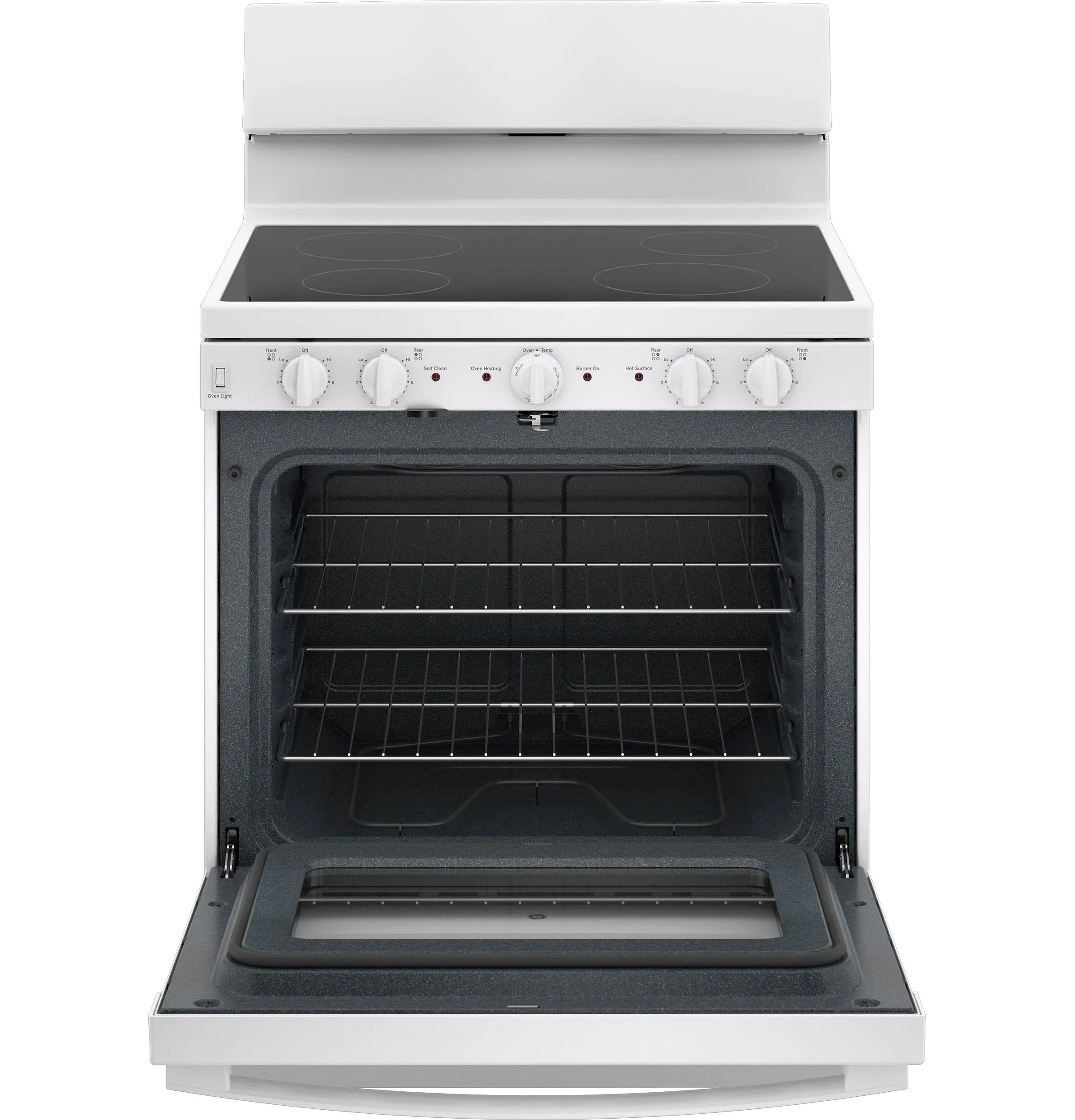 Ge Appliances JB480DYWW Ge? Energy Star? 30" Free-Standing Electric Radiant Smooth Cooktop Range