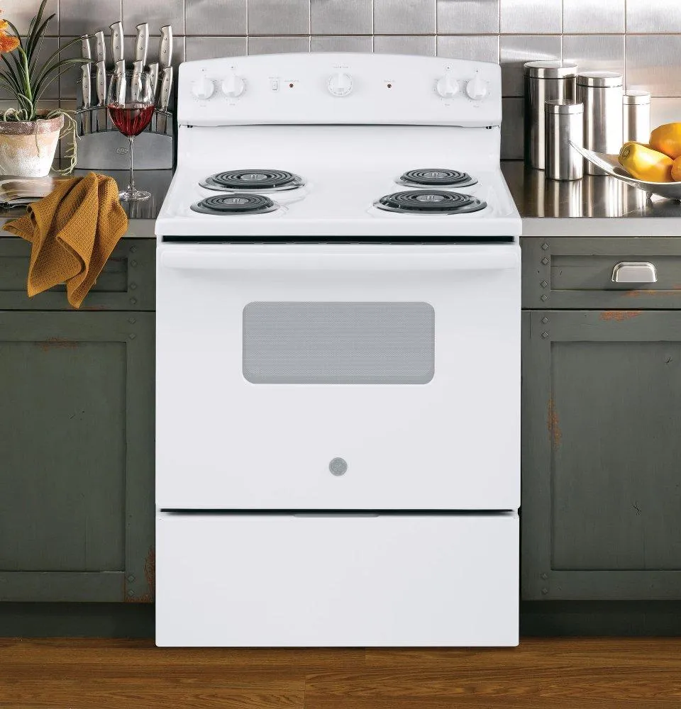Ge Appliances JBS160DMWW Ge? 30" Free-Standing Electric Range