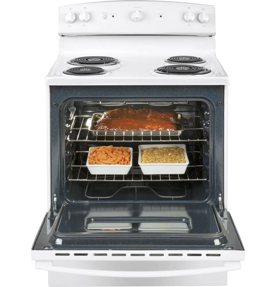 Ge Appliances JBS160DMWW Ge? 30" Free-Standing Electric Range