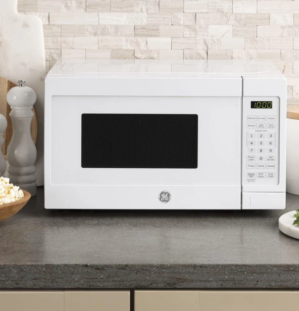 Ge Appliances JES1072DMWW Ge? 0.7 Cu. Ft. Capacity Countertop Microwave Oven