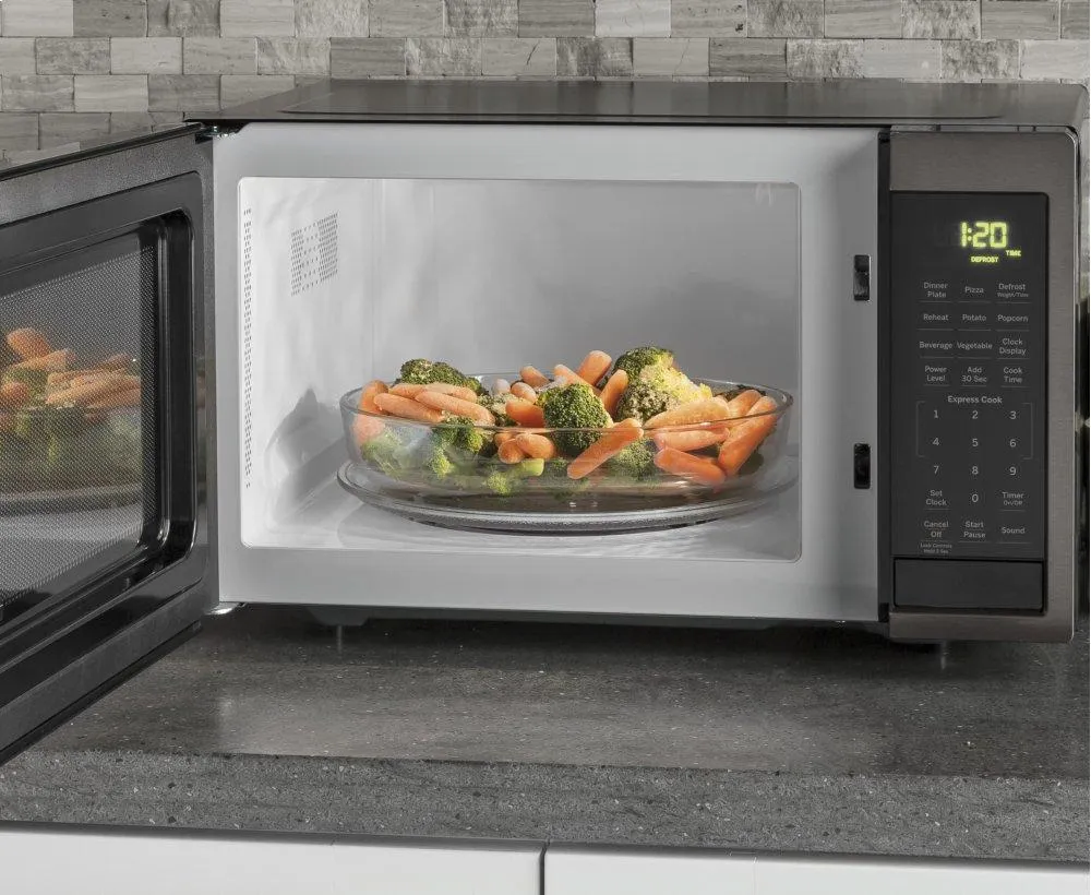 Ge Appliances JES1095BMTS Ge? 0.9 Cu. Ft. Capacity Countertop Microwave Oven
