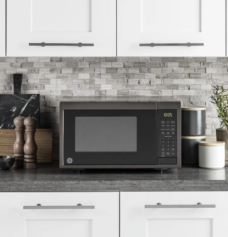 Ge Appliances JES1095BMTS Ge? 0.9 Cu. Ft. Capacity Countertop Microwave Oven