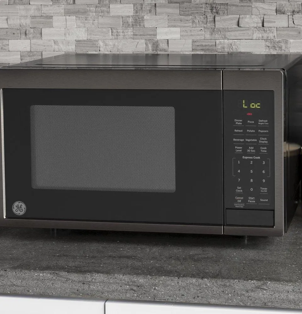 Ge Appliances JES1095BMTS Ge? 0.9 Cu. Ft. Capacity Countertop Microwave Oven