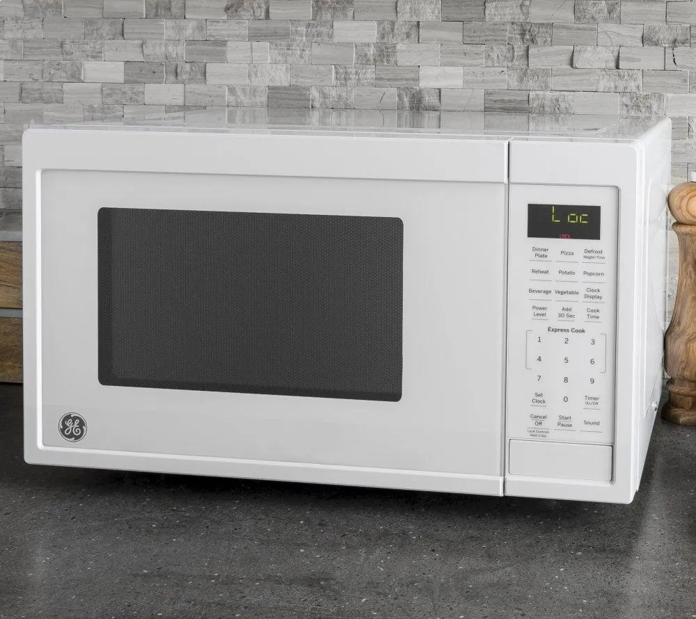 Ge Appliances JES1095DMWW Ge? 0.9 Cu. Ft. Capacity Countertop Microwave Oven