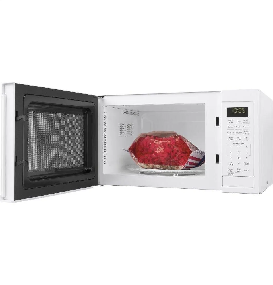 Ge Appliances JES1095DMWW Ge? 0.9 Cu. Ft. Capacity Countertop Microwave Oven