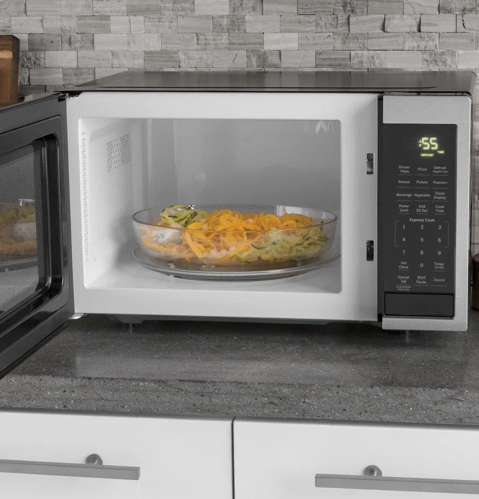 Ge Appliances JES1095SMSS Ge? 0.9 Cu. Ft. Capacity Countertop Microwave Oven