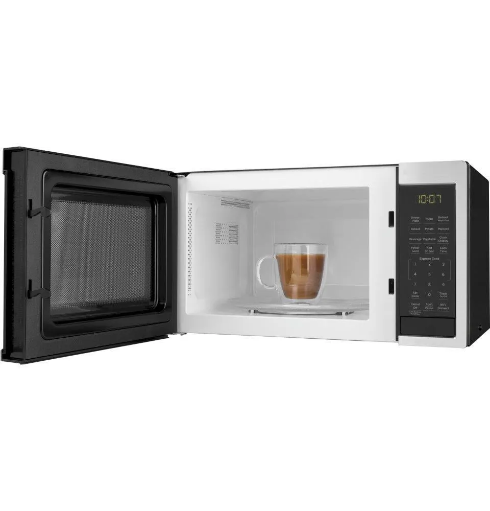 Ge Appliances JES1097SMSS Ge? 0.9 Cu. Ft. Capacity Smart Countertop Microwave Oven With Scan-To-Cook Technology