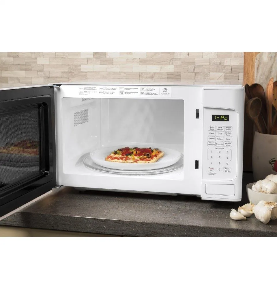 Ge Appliances JES1145DLWW Ge? 1.1 Cu. Ft. Capacity Countertop Microwave Oven
