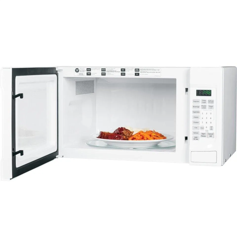 Ge Appliances JES1460DSWW Ge? 1.4 Cu. Ft. Countertop Microwave Oven