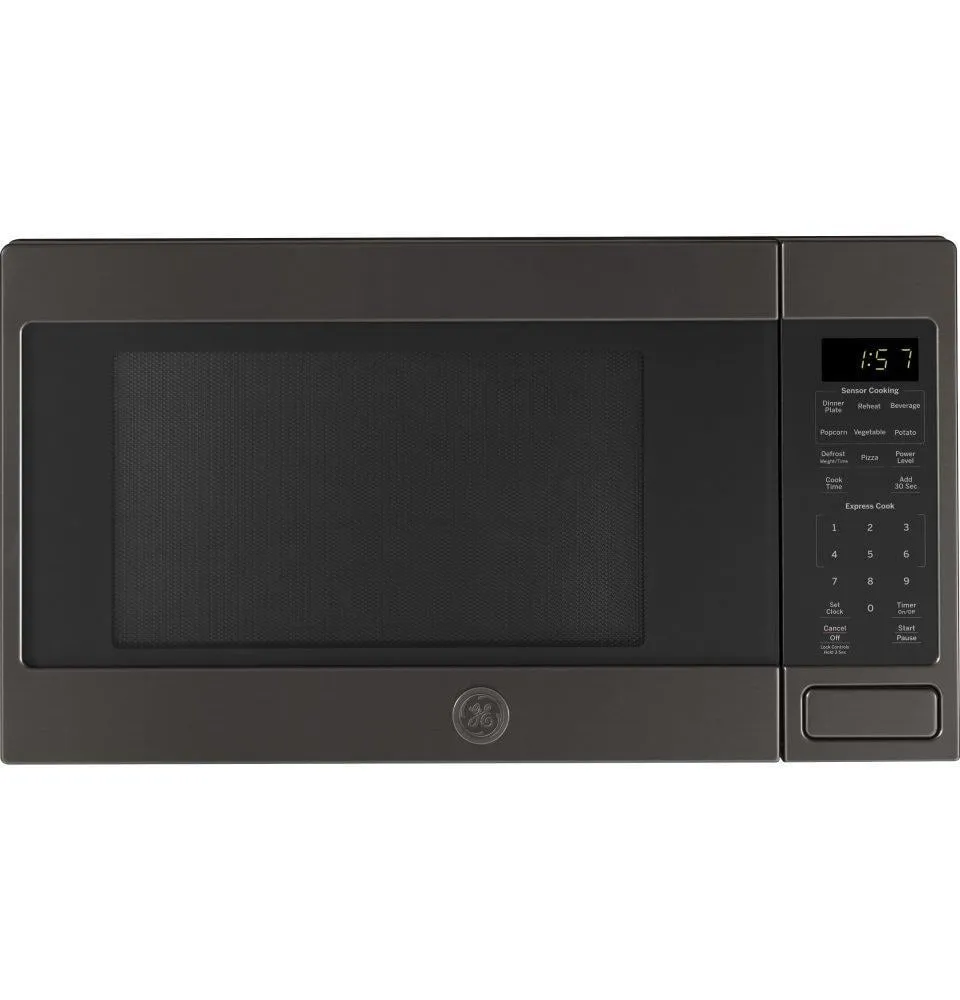 Ge Appliances JES1657BMTS Ge? 1.6 Cu. Ft. Countertop Microwave Oven