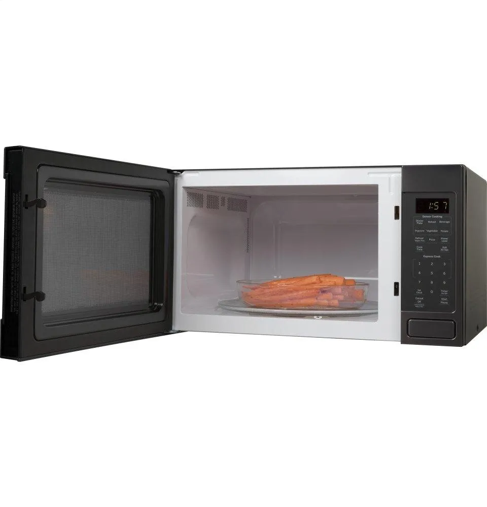 Ge Appliances JES1657BMTS Ge? 1.6 Cu. Ft. Countertop Microwave Oven