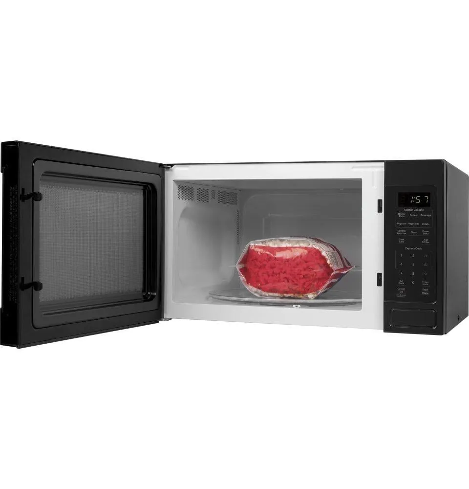 Ge Appliances JES1657DMBB Ge? 1.6 Cu. Ft. Countertop Microwave Oven
