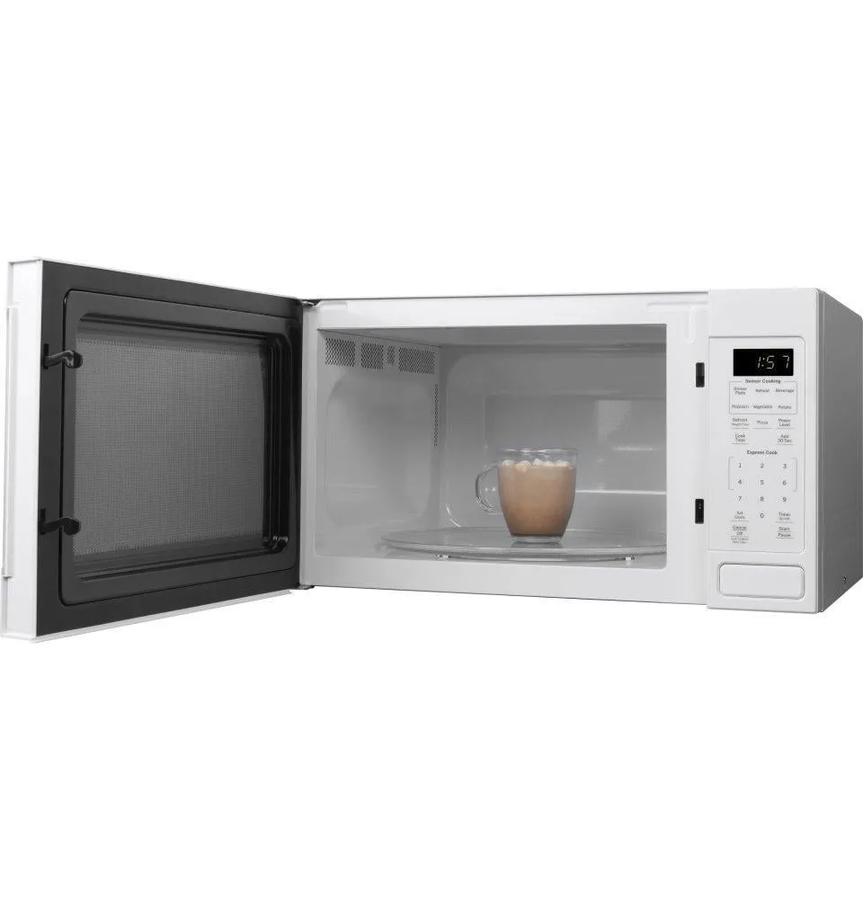 Ge Appliances JES1657DMWW Ge? 1.6 Cu. Ft. Countertop Microwave Oven