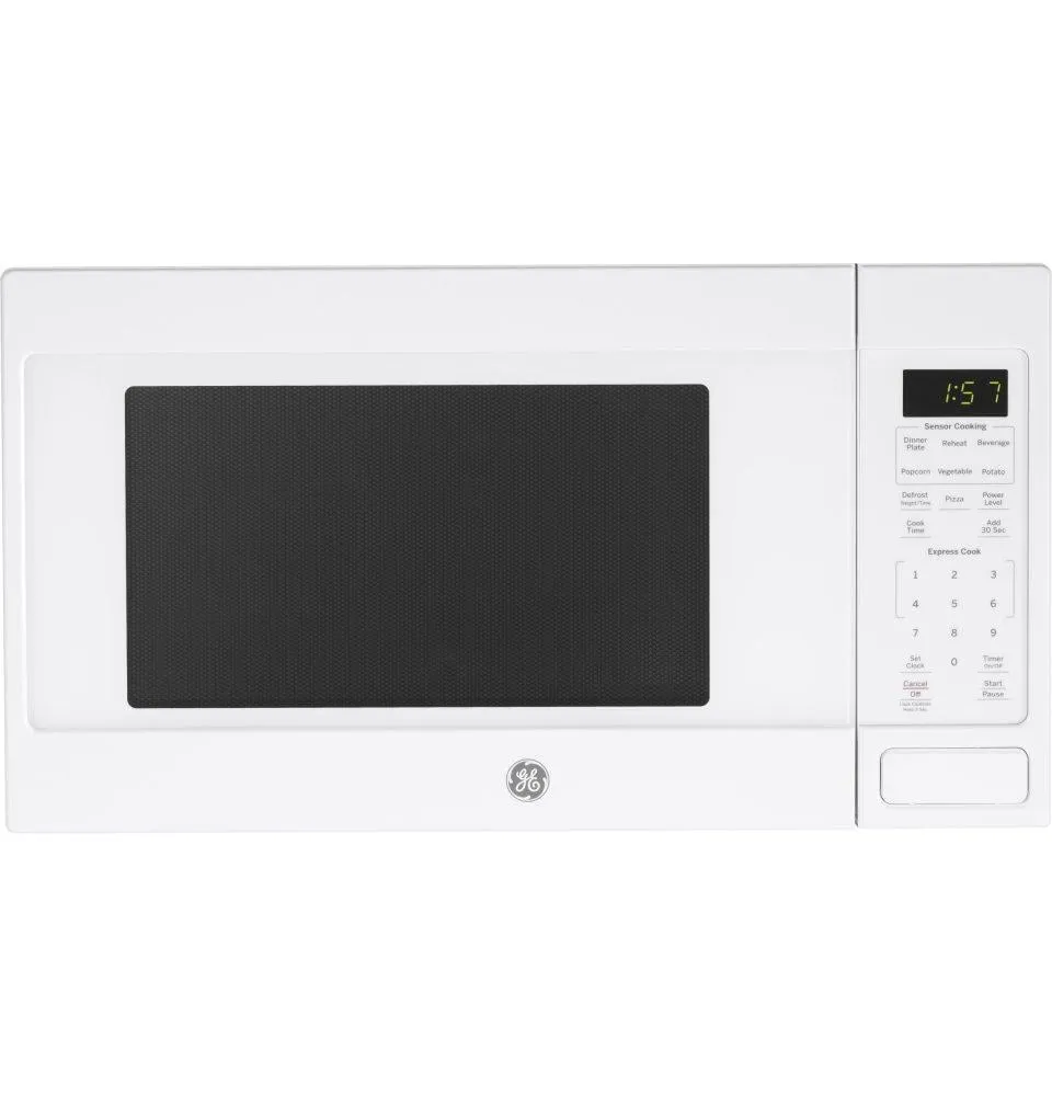 Ge Appliances JES1657DMWW Ge? 1.6 Cu. Ft. Countertop Microwave Oven