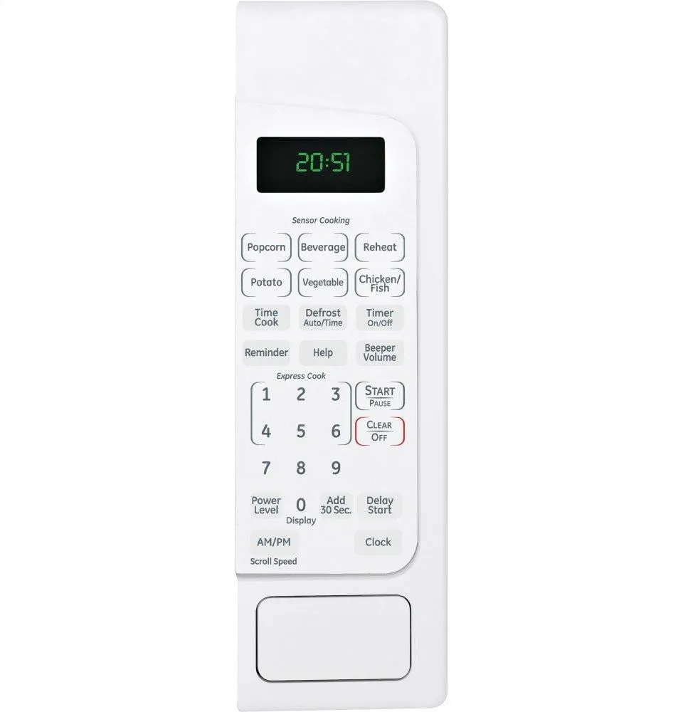 Ge Appliances JES2051DNWW Ge? 2.0 Cu. Ft. Capacity Countertop Microwave Oven