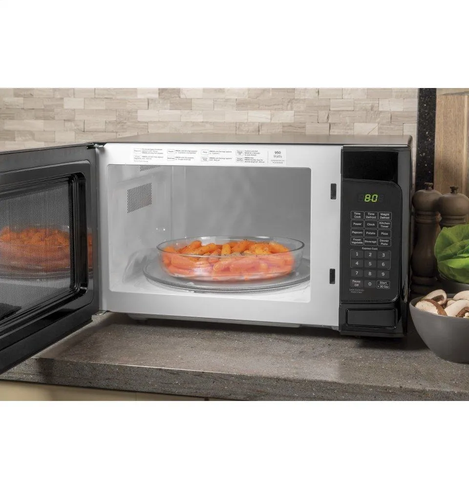 Ge Appliances JESP113DPBB Ge? 1.1 Cu. Ft. Capacity Countertop Microwave Oven
