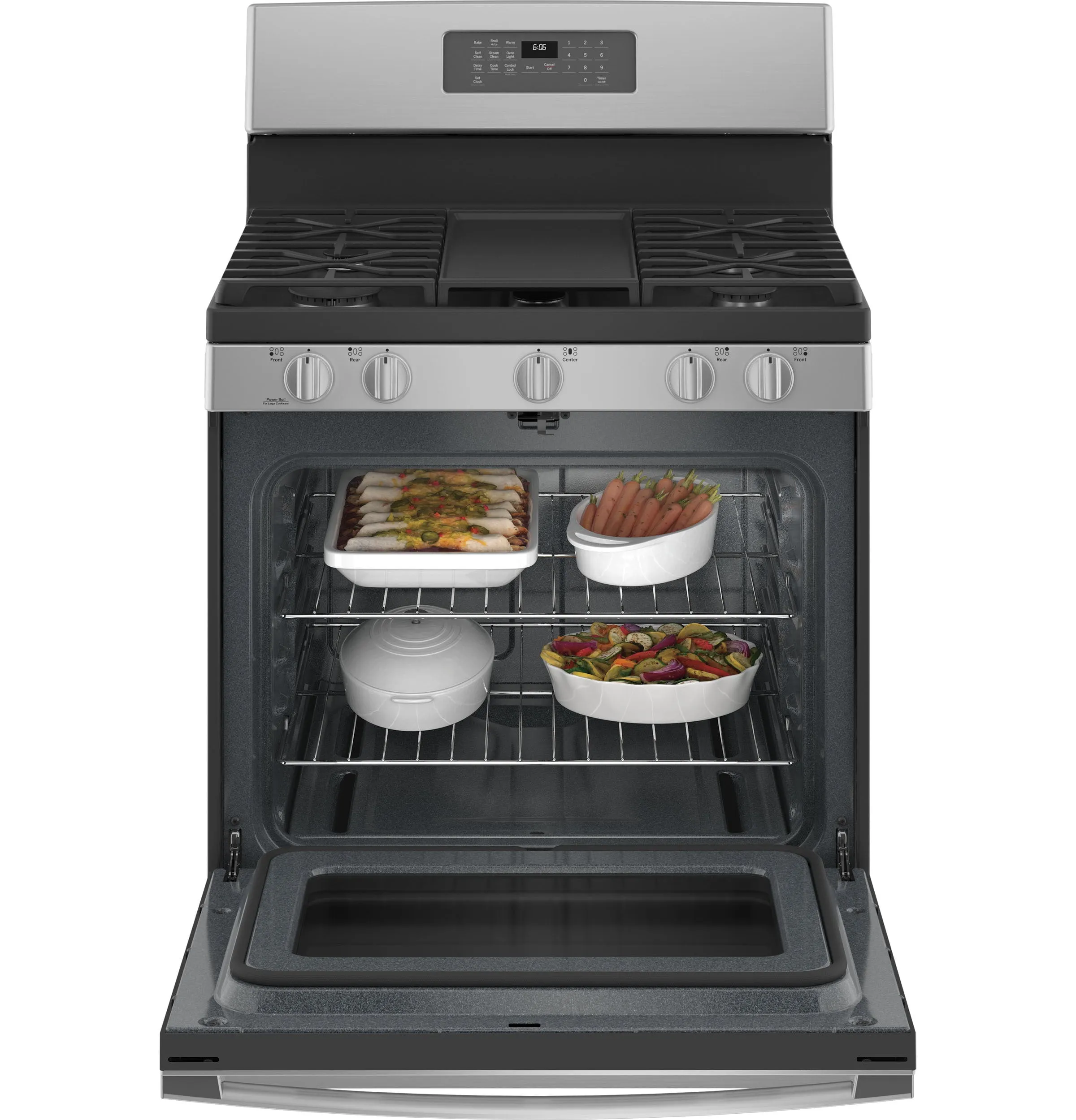 Ge Appliances JGB660SPSS Ge? 30" Free-Standing Gas Range