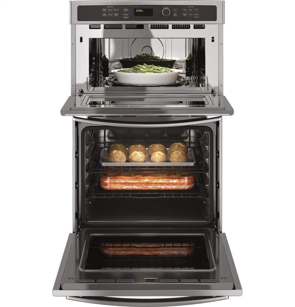 Ge Appliances JK3800SHSS Ge? 27" Built-In Combination Microwave/Thermal Wall Oven