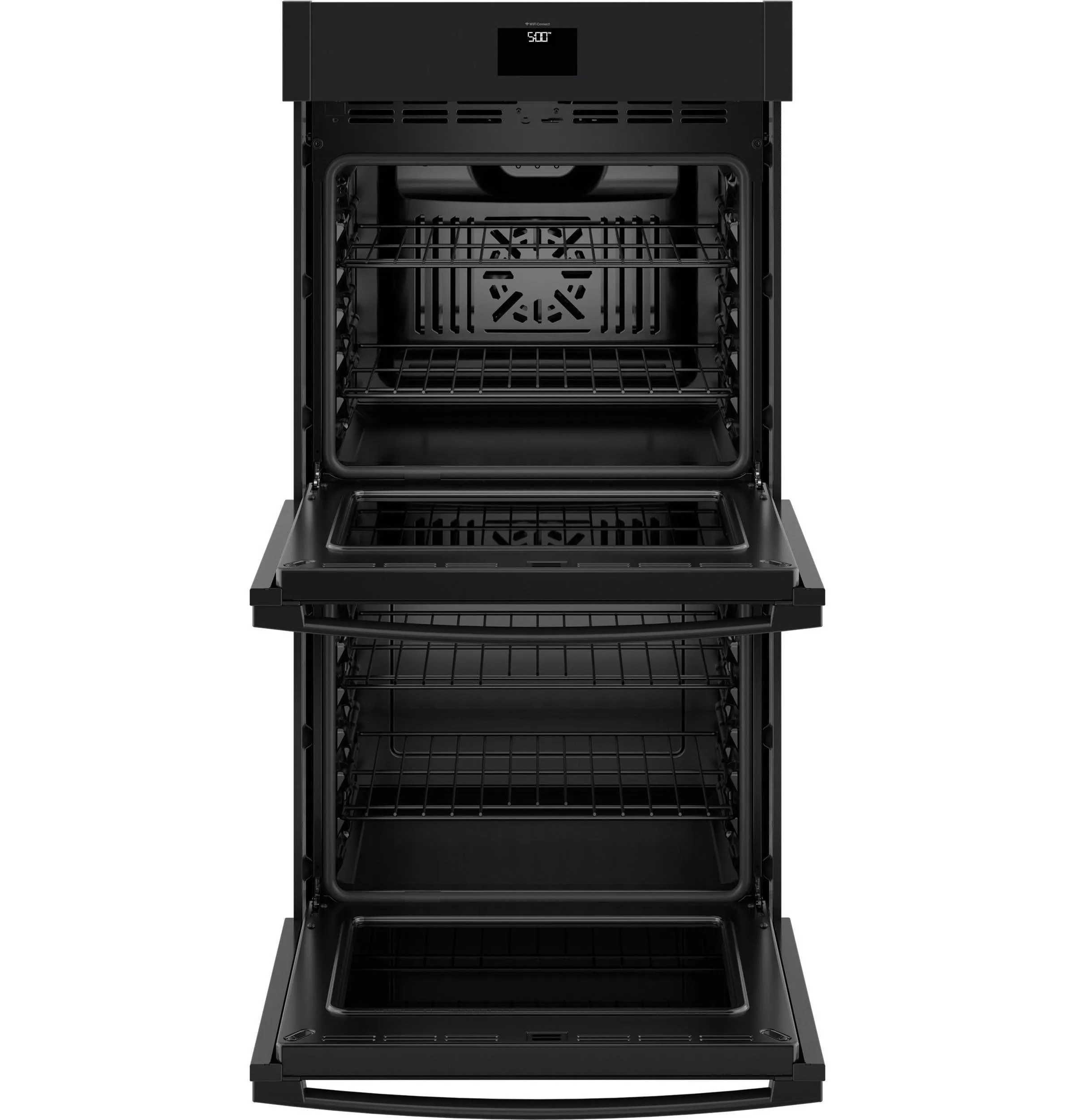 Ge Appliances JKD5000DVBB Ge? 27" Smart Built-In Convection Double Wall Oven With No Preheat Air Fry
