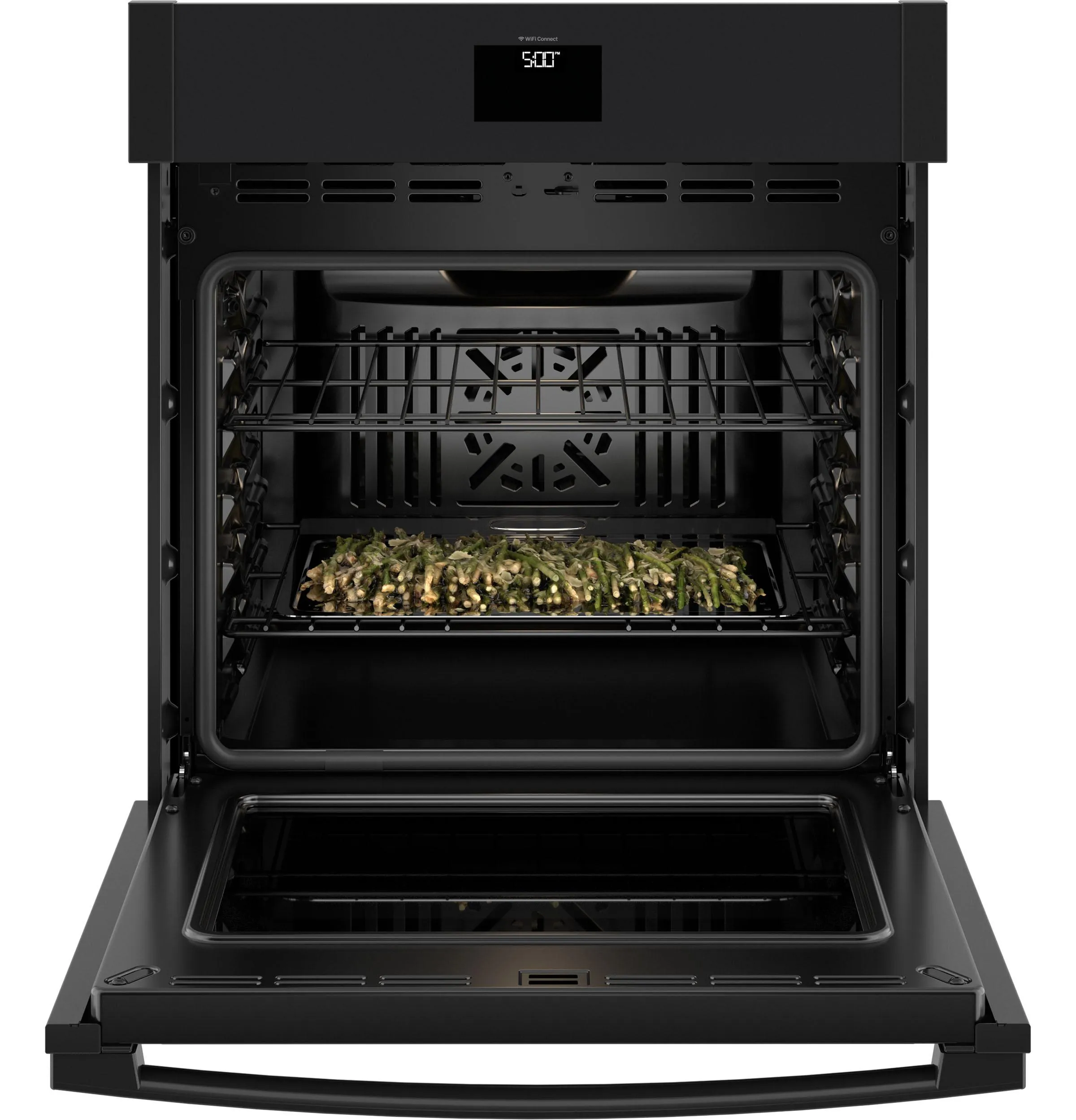 Ge Appliances JKS5000DVBB Ge? 27" Smart Built-In Convection Single Wall Oven With No Preheat Air Fry