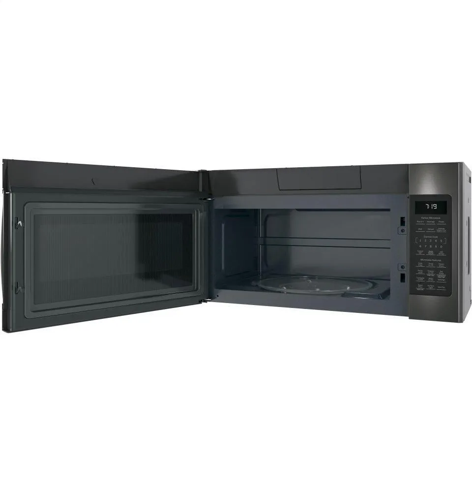 Ge Appliances JNM7196BLTS Ge? 1.9 Cu. Ft. Over-The-Range Sensor Microwave Oven With Recirculating Venting