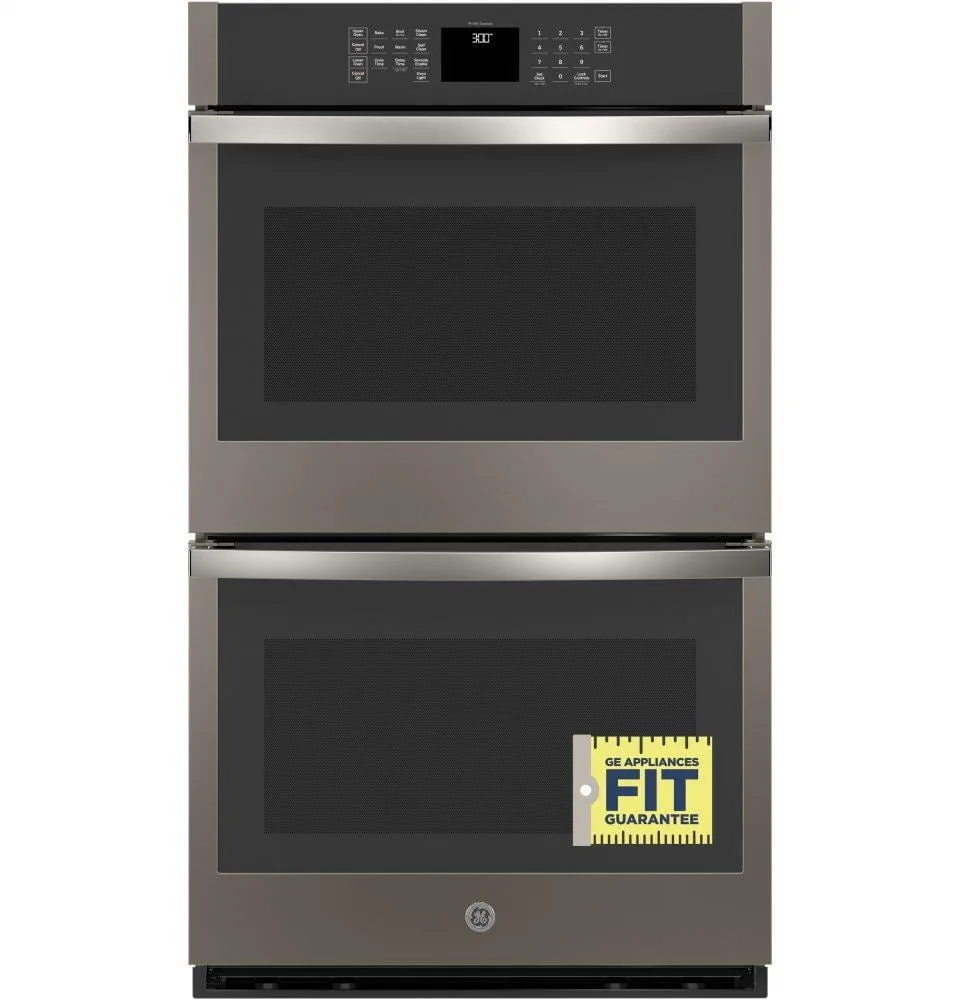 Ge Appliances JTD3000ENES Ge? 30" Smart Built-In Self-Clean Double Wall Oven With Never-Scrub Racks