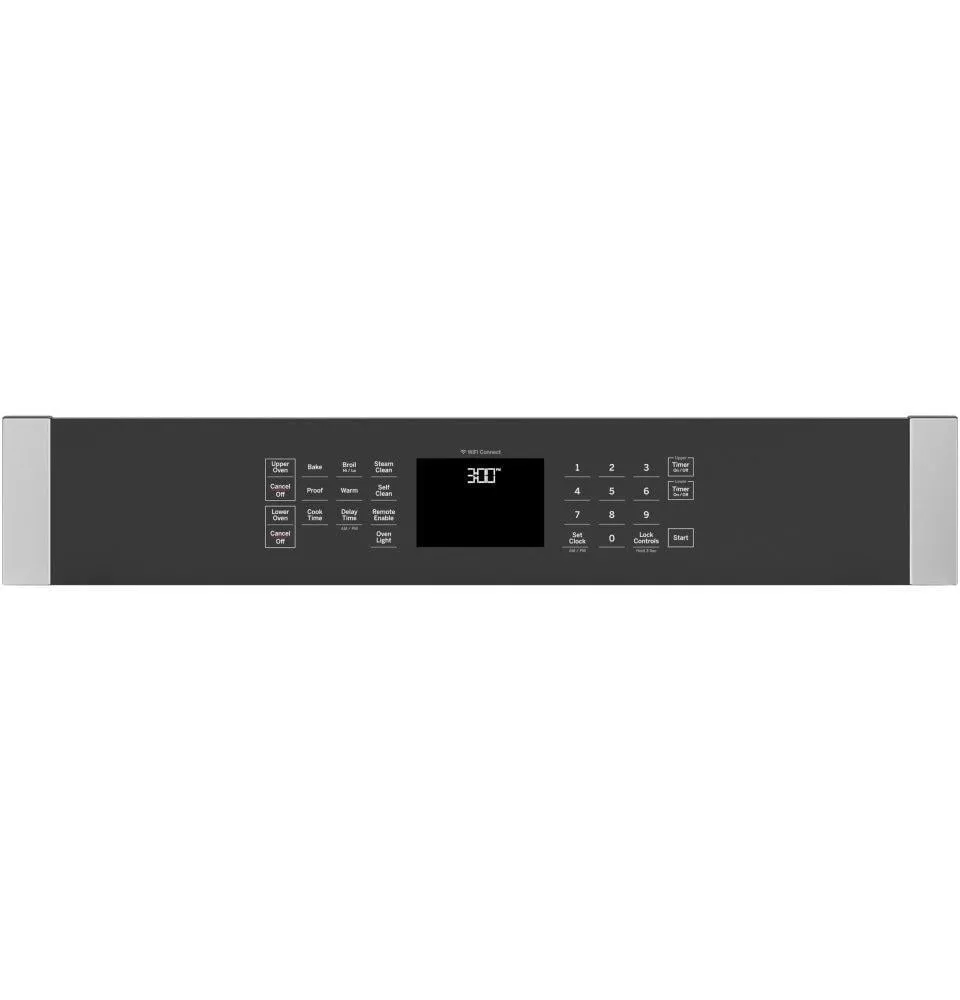 Ge Appliances JTD3000SNSS Ge? 30" Smart Built-In Self-Clean Double Wall Oven With Never-Scrub Racks
