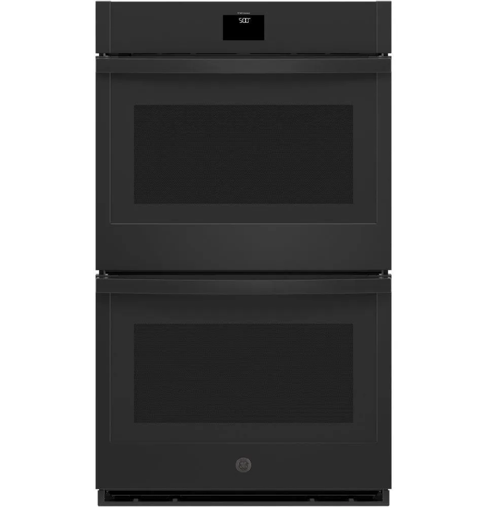 Ge Appliances JTD5000DNBB Ge? 30" Smart Built-In Self-Clean Convection Double Wall Oven With Never Scrub Racks