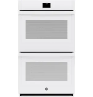 Ge Appliances JTD5000DNWW Ge? 30" Smart Built-In Self-Clean Convection Double Wall Oven With Never Scrub Racks