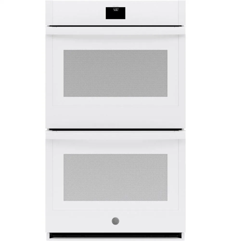 Ge Appliances JTD5000DNWW Ge? 30" Smart Built-In Self-Clean Convection Double Wall Oven With Never Scrub Racks