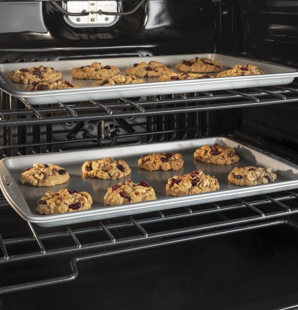 Ge Appliances JTD5000ENES Ge? 30" Smart Built-In Self-Clean Convection Double Wall Oven With Never Scrub Racks