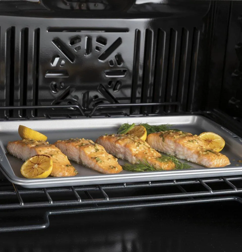 Ge Appliances JTD5000ENES Ge? 30" Smart Built-In Self-Clean Convection Double Wall Oven With Never Scrub Racks