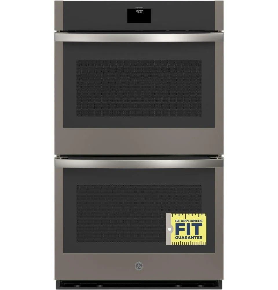 Ge Appliances JTD5000ENES Ge? 30" Smart Built-In Self-Clean Convection Double Wall Oven With Never Scrub Racks