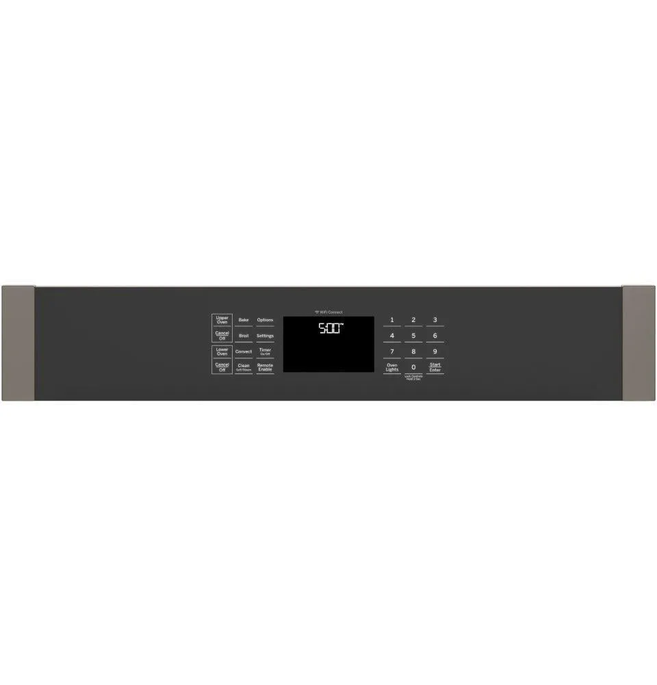 Ge Appliances JTD5000ENES Ge? 30" Smart Built-In Self-Clean Convection Double Wall Oven With Never Scrub Racks
