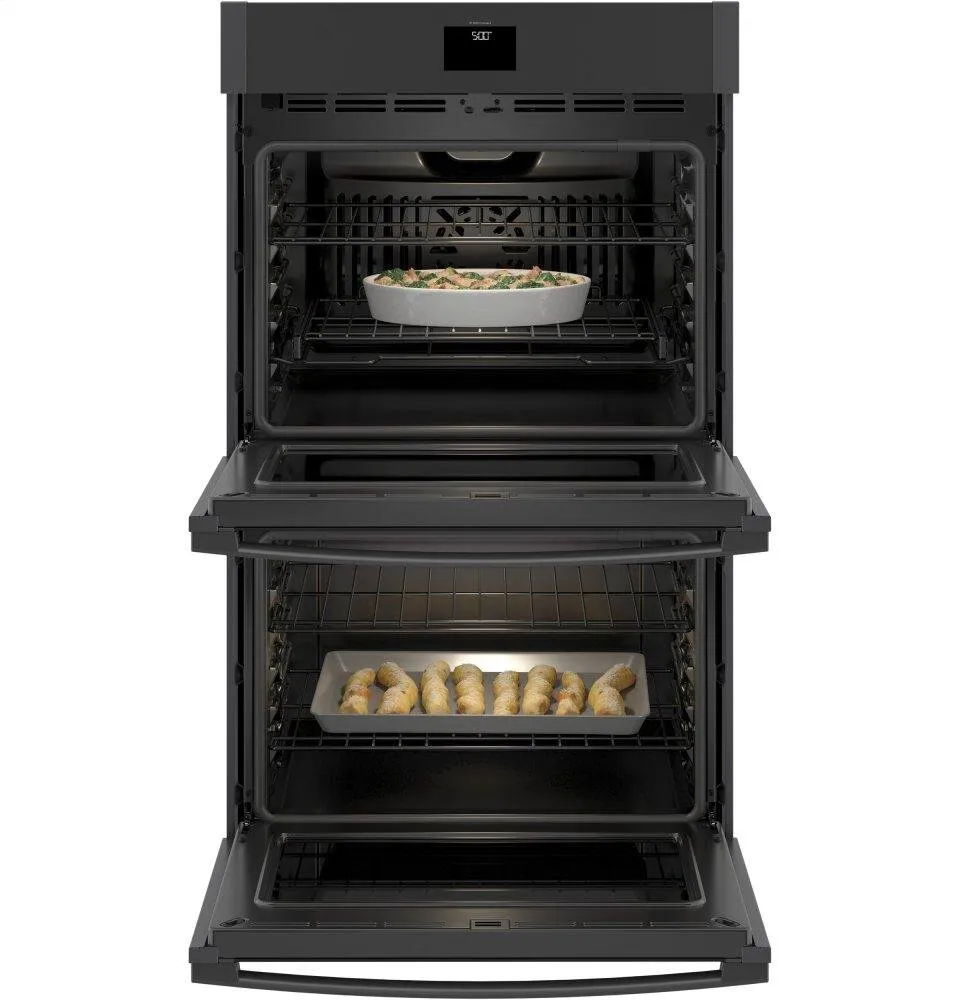 Ge Appliances JTD5000FNDS Ge? 30" Smart Built-In Self-Clean Convection Double Wall Oven With Never Scrub Racks