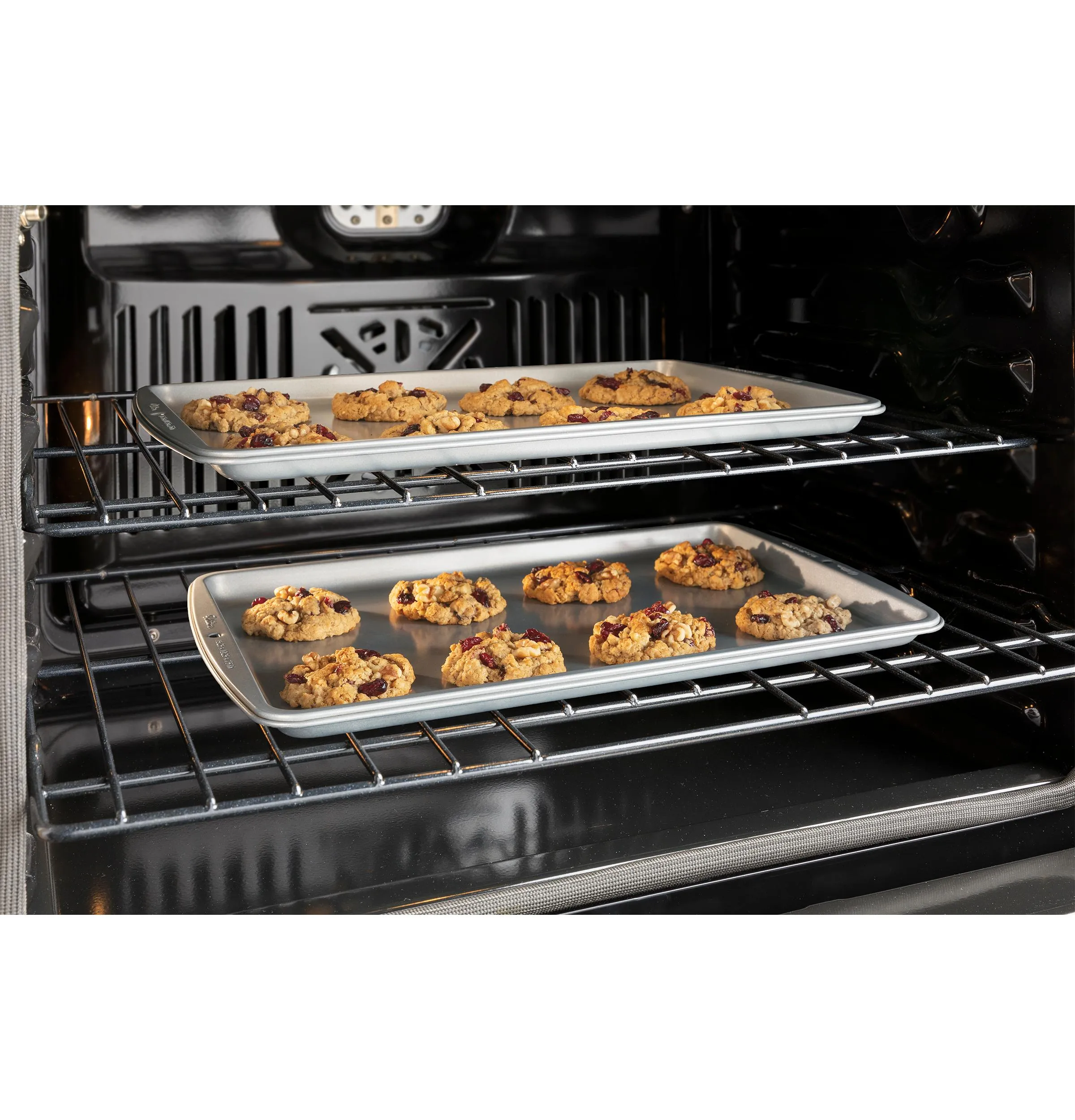 Ge Appliances JTD5000SVSS Ge? 30" Smart Built-In Self-Clean Convection Double Wall Oven With No Preheat Air Fry