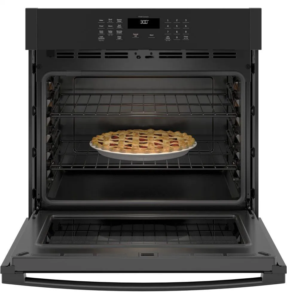 Ge Appliances JTS3000DNBB Ge? 30" Smart Built-In Self-Clean Single Wall Oven With Never-Scrub Racks