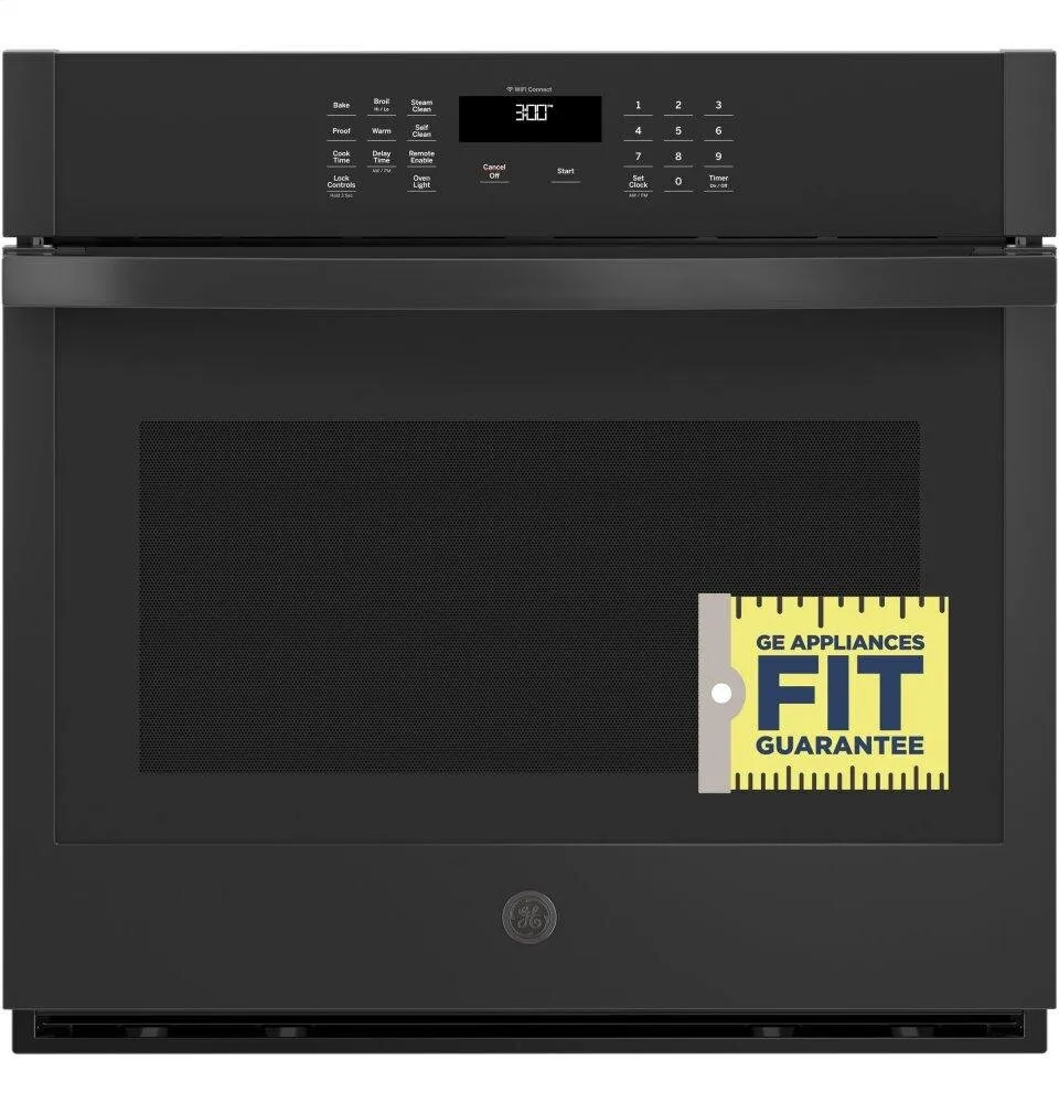 Ge Appliances JTS3000DNBB Ge? 30" Smart Built-In Self-Clean Single Wall Oven With Never-Scrub Racks