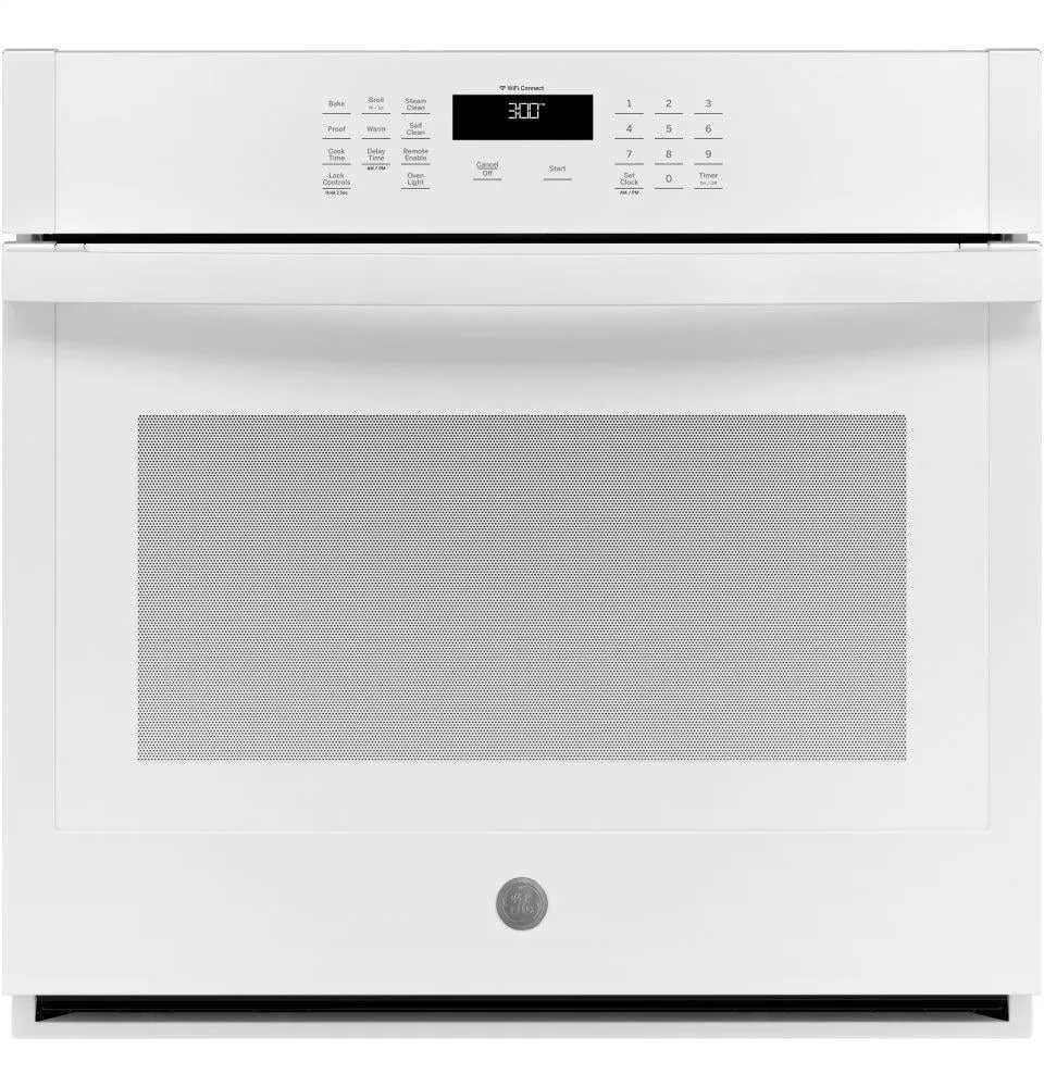 Ge Appliances JTS3000DNWW Ge? 30" Smart Built-In Self-Clean Single Wall Oven With Never-Scrub Racks