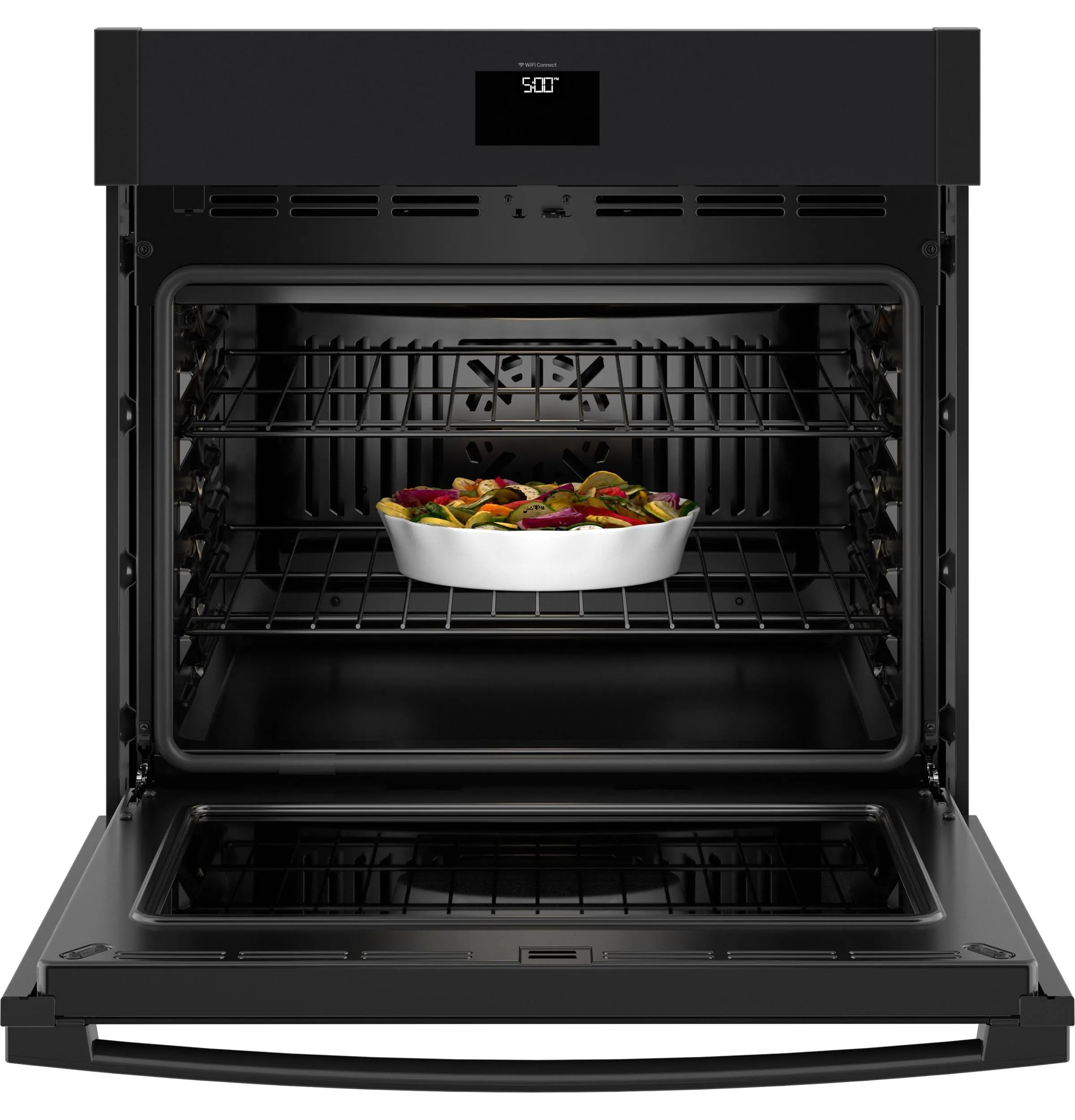 Ge Appliances JTS5000DVBB Ge? 30" Smart Built-In Self-Clean Convection Single Wall Oven With No Preheat Air Fry