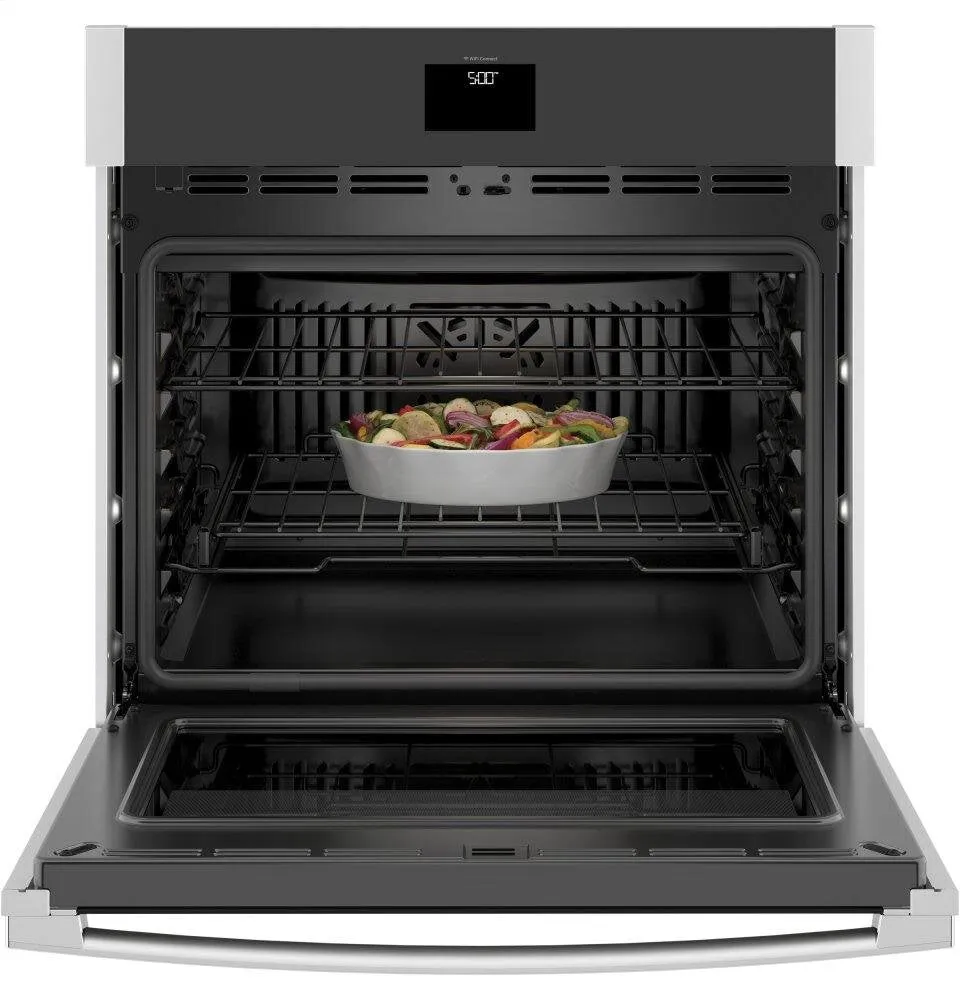 Ge Appliances JTS5000SNSS Ge? 30" Smart Built-In Self-Clean Convection Single Wall Oven With Never Scrub Racks