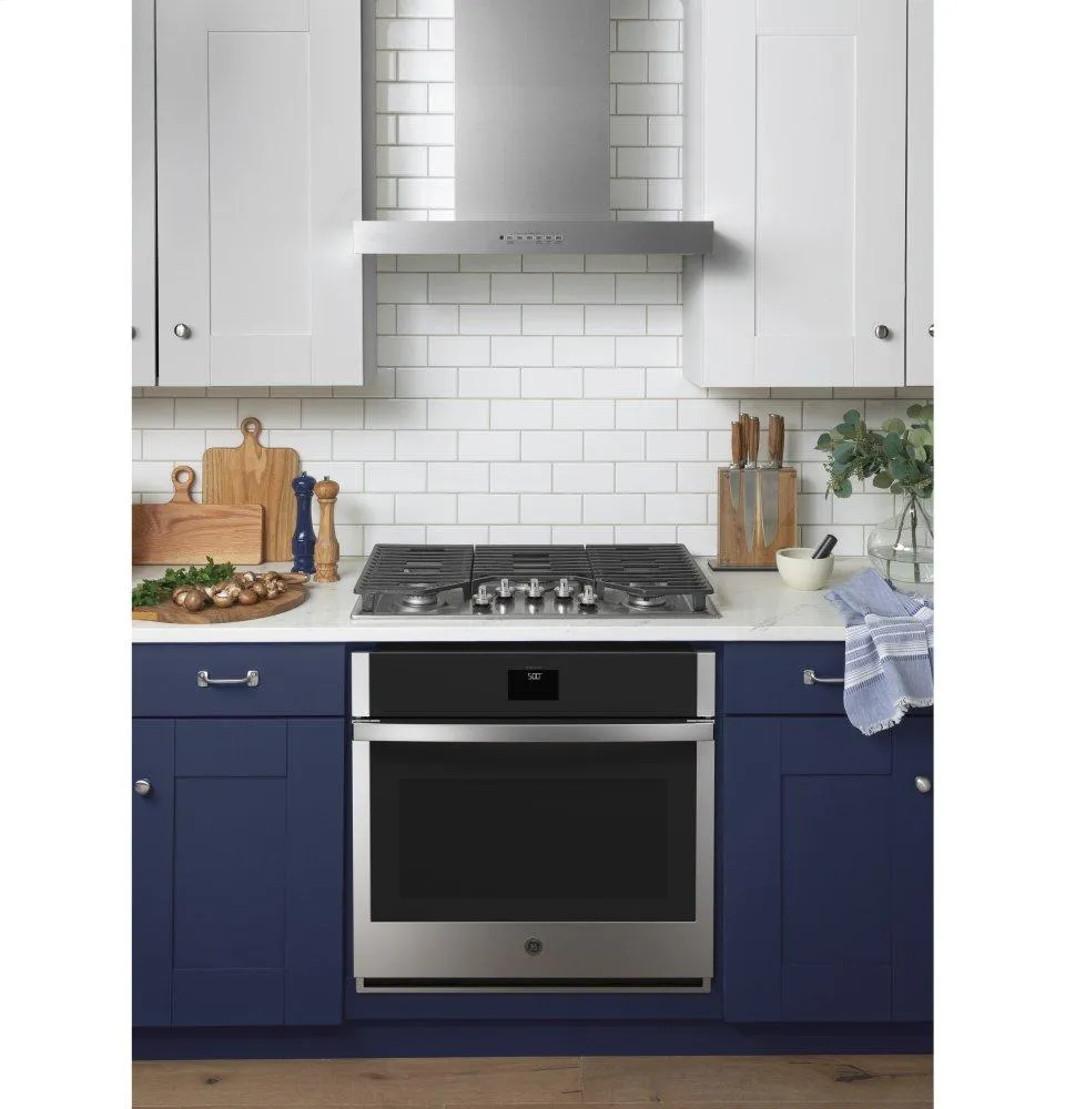 Ge Appliances JTS5000SNSS Ge? 30" Smart Built-In Self-Clean Convection Single Wall Oven With Never Scrub Racks