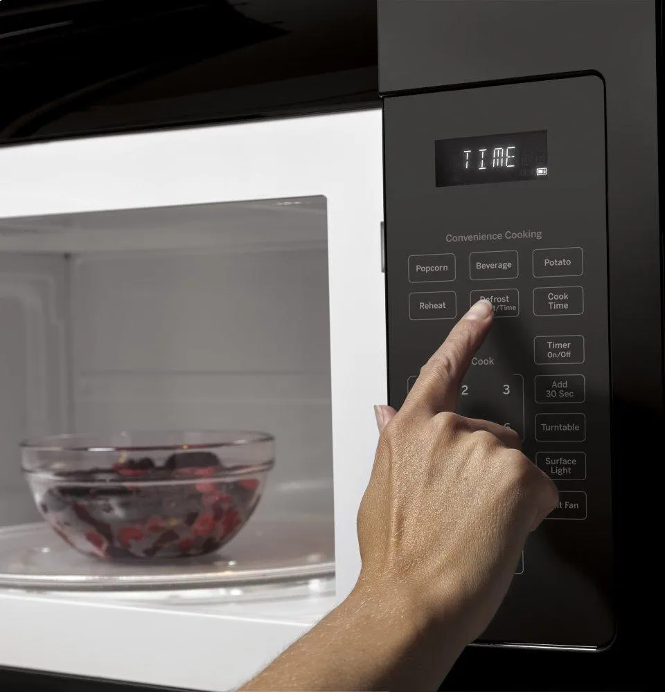 Ge Appliances JVM3160DFBB Ge 1.6 Cu. Ft. Over-The-Range Microwave Oven