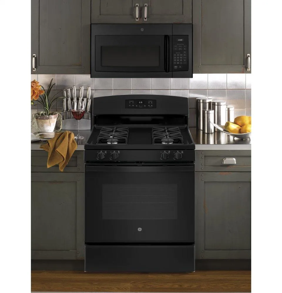 Ge Appliances JVM3160DFBB Ge 1.6 Cu. Ft. Over-The-Range Microwave Oven