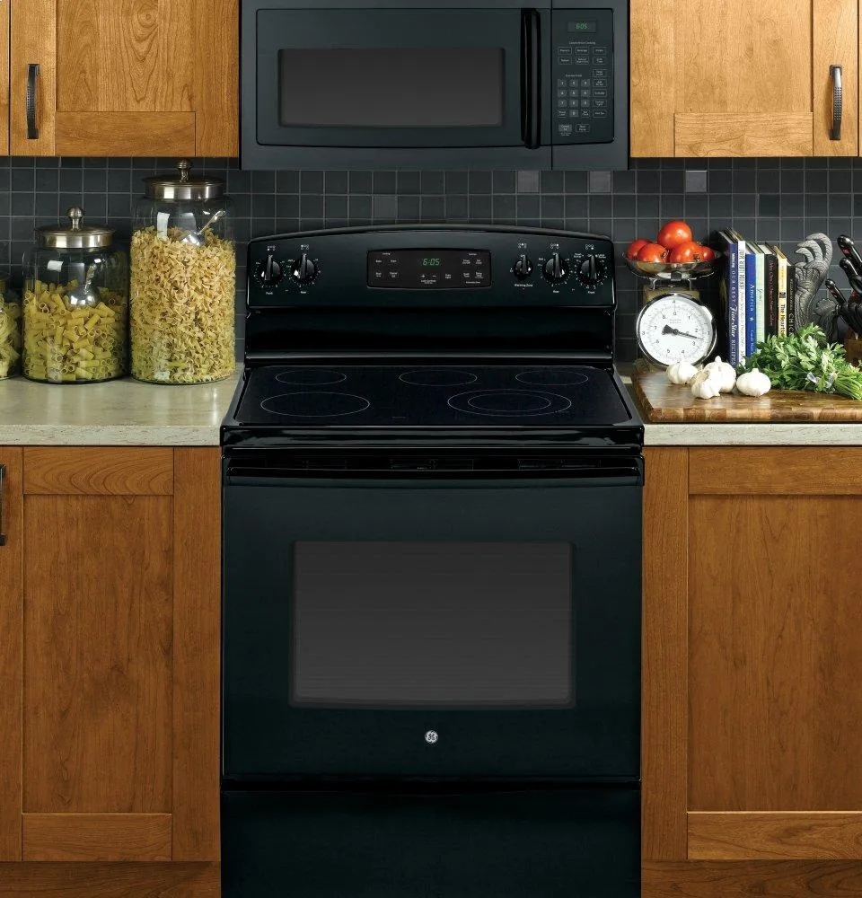 Ge Appliances JVM3160DFBB Ge 1.6 Cu. Ft. Over-The-Range Microwave Oven