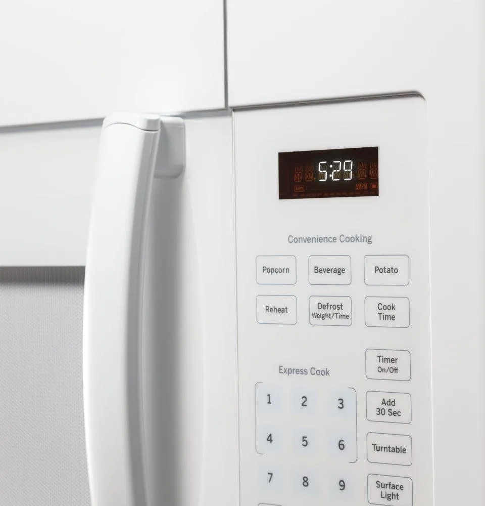 Ge Appliances JVM3160DFWW Ge? 1.6 Cu. Ft. Over-The-Range Microwave Oven
