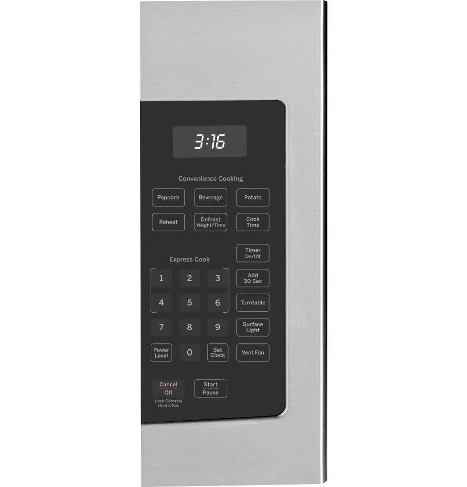 Ge Appliances JVM3160RFSS Ge? 1.6 Cu. Ft. Over-The-Range Microwave Oven